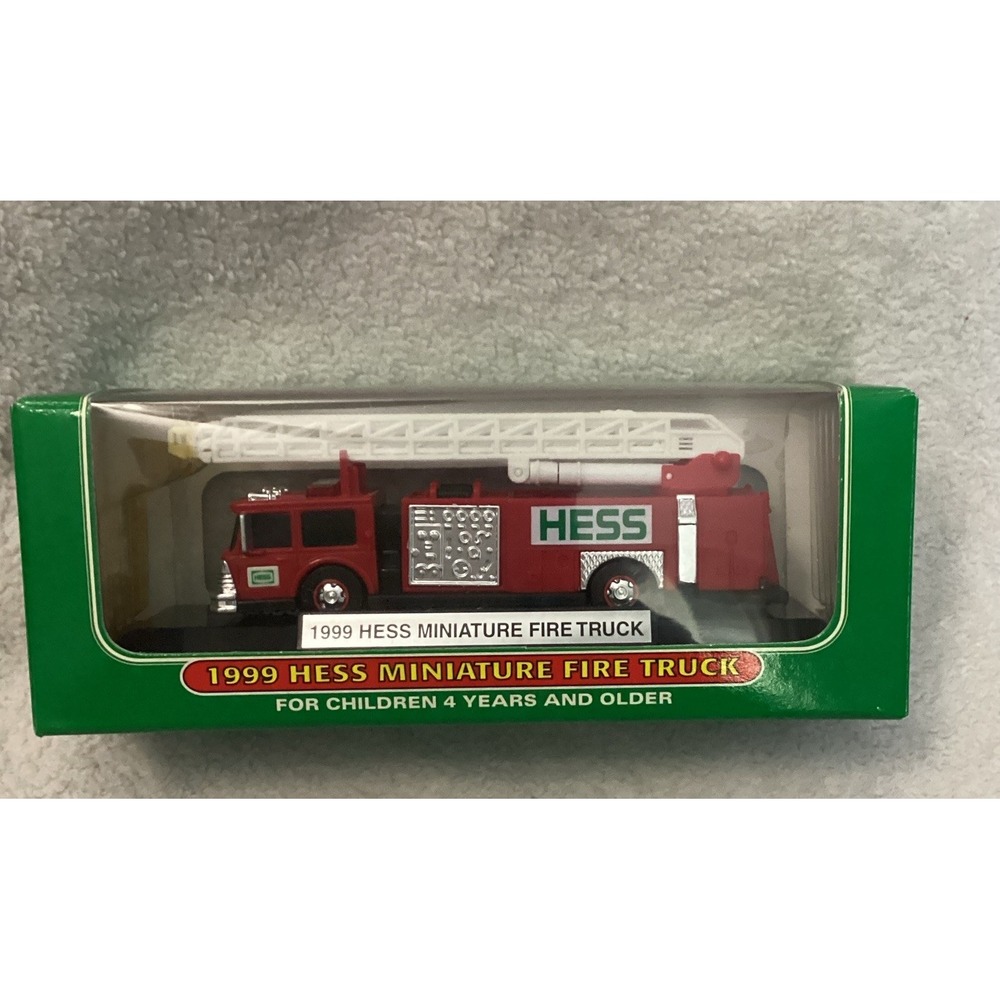 Hess Toy Mini Truck‎ 1999  Miniature Fire Truck    New in Box